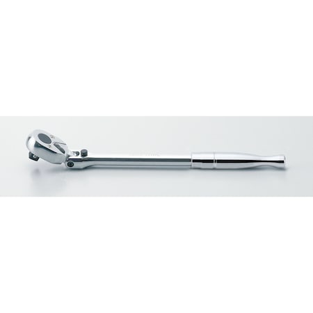 Ko-Ken Ratchet Handle 24 teeth Locking Flexible Head 265mm Polished Handle 3/8 Sq. Drive 3774PL